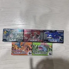 ポケットモンスター　ルビー　サファイア　エメラルド　他2点　5点セット