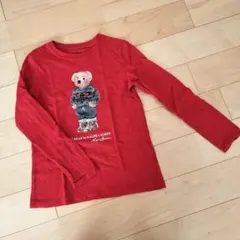 POLO ラルフローレン ポロベア 長袖 カットソー ロンT 6X 125