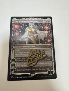 MTG　放浪皇　ショーケース　日本語　PSA10 放浪皇/The Wandering Emperor《日本語》【NEO】