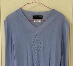 ラベンダー ニット