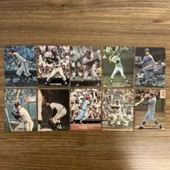 プロ野球カード　10枚セット　①①