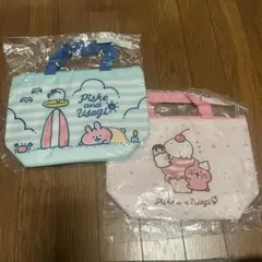 カナヘイ　ピスケ&うさぎ　保冷ランチトートバッグA
