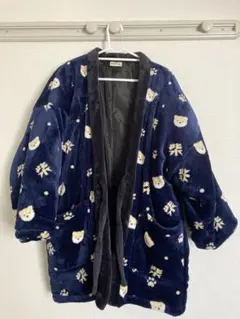 L ~LL和んこ堂 ボア 半纏 柴犬　しまむら