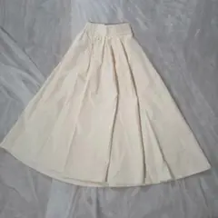 nairo プリーツスカート アイボリー Sサイズ