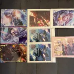 プロセカ　青柳冬弥　東雲彰人　箔押し　ぱしゃこれ　ウエハース