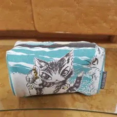 ダヤンのキャンバスポーチ　わちふぃーるど