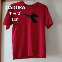 DIADORA 赤 Tシャツ メッシュ キッズ 140のサムネイル