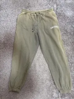 UNCODE スウェットパンツ カーキ