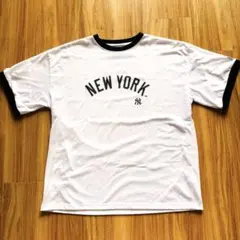 NEW YORK YANKEES Tシャツ ホワイト L