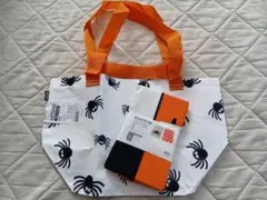 イケア　IKEA　ハロウィン柄バッグ＆キッチンクロスセット