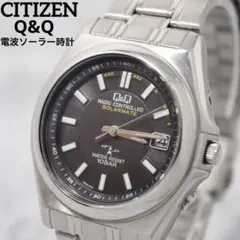 美品 CITIZEN シチズン Q&Q 電波ソーラー時計のサムネイル