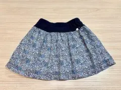 familiar リバティ お花柄スカート 110