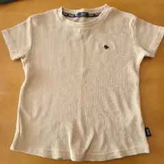 Polo ワッフル半袖ベージュ Tシャツのサムネイル