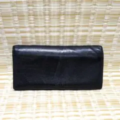 ELLE HOMME ブラック レザー 長財布