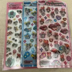 【正規品】うるちゅるポップシール　パワパフ　エポキシステッカー