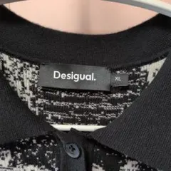 ☆最終値下げ☆Desigual. ニットポロシャツ XL