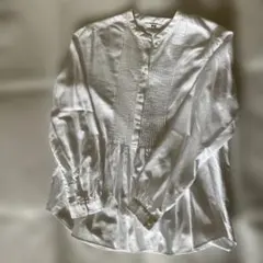 UNIQLO ホワイト 長袖シャツ