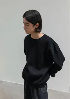 【OHOTORO】Nap Waffle MTM ブラック Mサイズのサムネイル