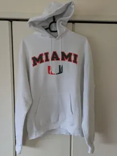 チャンピオン　ホワイトパーカー XL