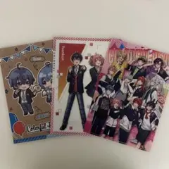 ［カラフルピーチ］　クリアファイル　セット売り