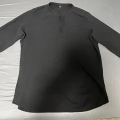 UNIQLO ブラック サーマルニット XL