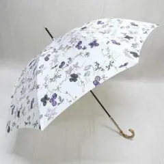 JILL STUART ジル スチュアート 長傘 雨傘 ボタニカル柄 パープルのサムネイル