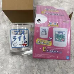 一番くじ クレヨンしんちゃん 夏のバケーションだゾ E賞 冷感グラス プスライトのサムネイル