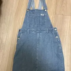 ラブトキシック　デニムジャンバースカート 150ライトブルー