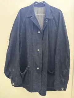 COMOLI デニムワークジャケット X01-01002 NAVY サイズ4
