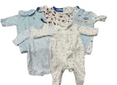 ベビー服 ロンパース カバーオール 5枚セット まとめ売り