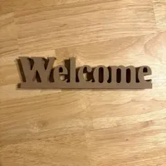 welcome ウェルカム オブジェ 結婚式 ウェディング 玄関 インテリア