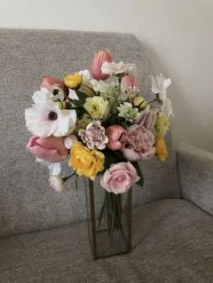 高級造花　ウェディングブーケ