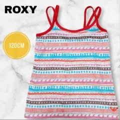 ロキシー ROXY キャミソール 120cm RED系 マルチカラー