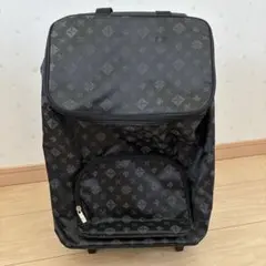 折りたたみ式ブラックキャリーバッグ
