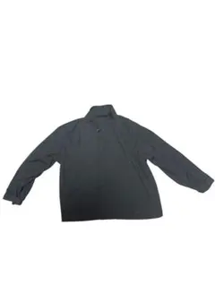 ダークグレー ジップアップ ナイロンジャケット Mサイズ ポリエステル