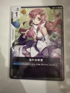 ガンダムカードゲーム　溢れる慈愛