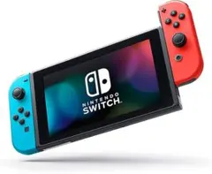 Nintendo Switch 赤/青 本体（箱無し）　任天堂　スイッチ Nintendo Switch 本体 青赤(箱無し) - メルカリ
