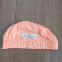 セントラル オレンジ帽子 L スイミングキャップ 水泳帽