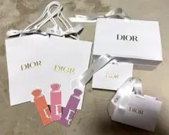 DIOR リボン付きショッパー・5枚セットおまけ付き　紙袋