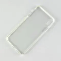 iPhone XS Max 剛柔 ソフトケース ノーマルソフト クリア 透明