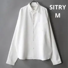 【SITRY】 オーバーサイズ ドロップショルダーシャツ M