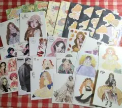 ❤️断捨離SALE　海外作家人物ステッカーセット