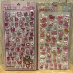 シールセットMY MELODY ボンボンドロップ シール