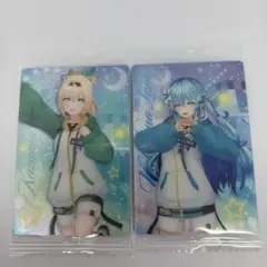 ホロライブ　ウエハースvol.5 雪花ラミィ　風真いろは