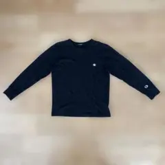 Champion ブラック 長袖カットソー　140cm