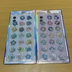 【正規品】キラコロおはじきシール　ぷくぷくあわわちゃん　シマエナガ　2点セット