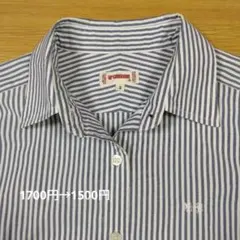 ☘️マクレガーレディース　シャツ　長袖　ストライプ