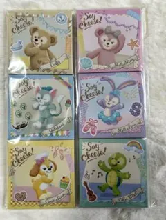 ディズニー Duffy and Friends メモ帳