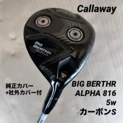 Callaway BIG BERTHA ALPHA 816 18度 5W ウッド - メルカリ