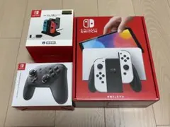Nintendo Switch 有機ELモデル ホワイト プロコン　おまけ付き
